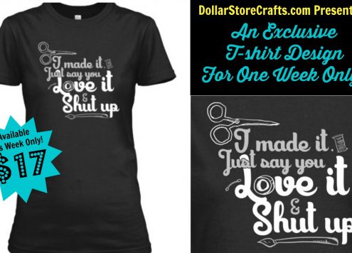 I made it, just say you love it and shut up!!