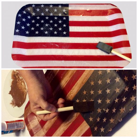 DIY Flag Tray