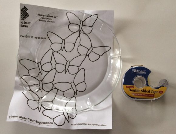 glass plate suncatcher