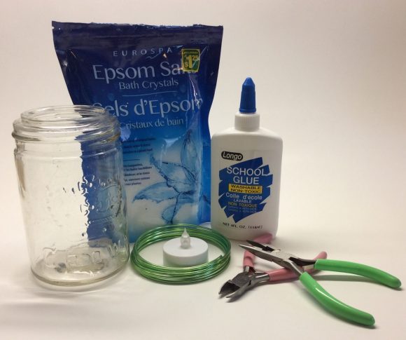 hanging mason jar candle holder