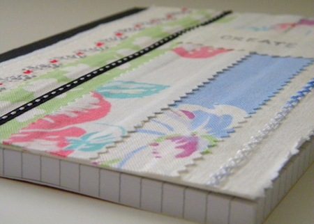 Scrap Fabric Journal