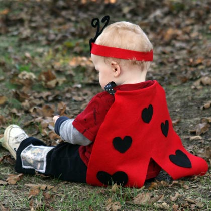 No-Sew Ladybug Costume - Dollar Store Crafts