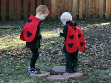 No-Sew Ladybug Costume - Dollar Store Crafts