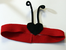 No-Sew Ladybug Costume - Dollar Store Crafts