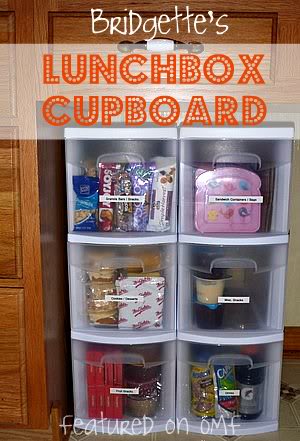 Lunch box storage