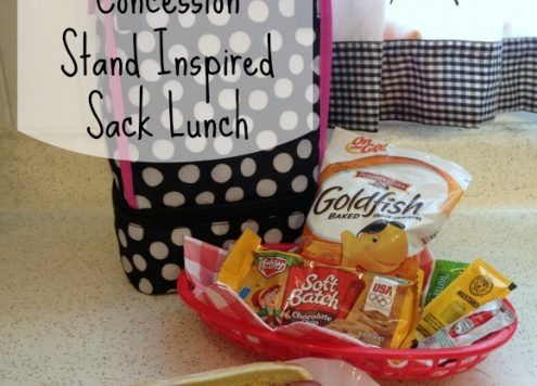 Concession Stand Inspired Lunch