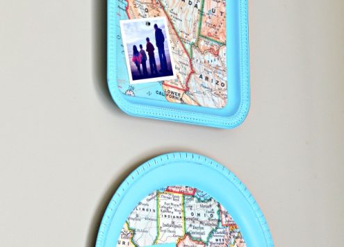 magnetic map tray by fox hollow - featured on DollarStoreCrafts.com