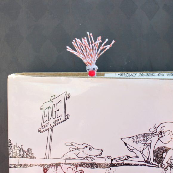 make a silly bookmark