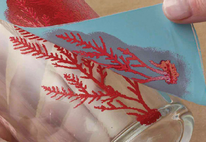 silkscreening on glass