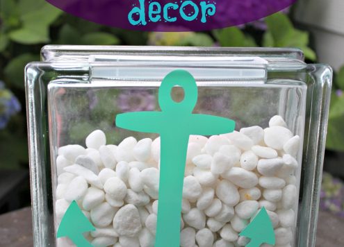 Make a Nautical Patio Vase