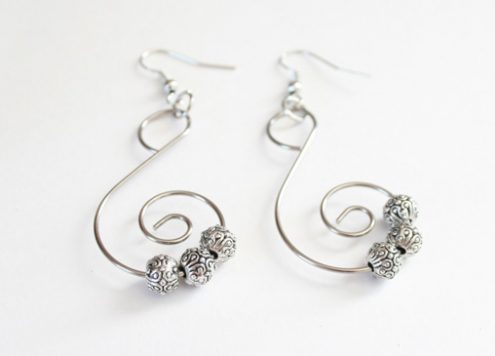 ornament hook dangle earing craft