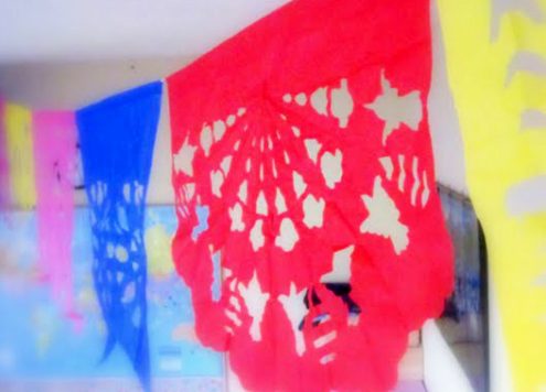 papel picado - image by Amida at Journey Into Unschooling