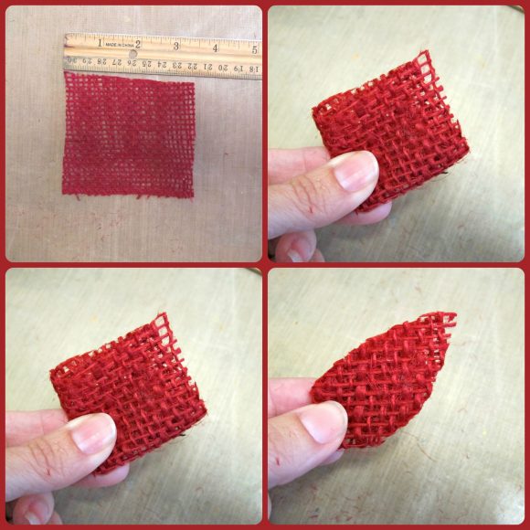 Part 1 Burlap Flowers