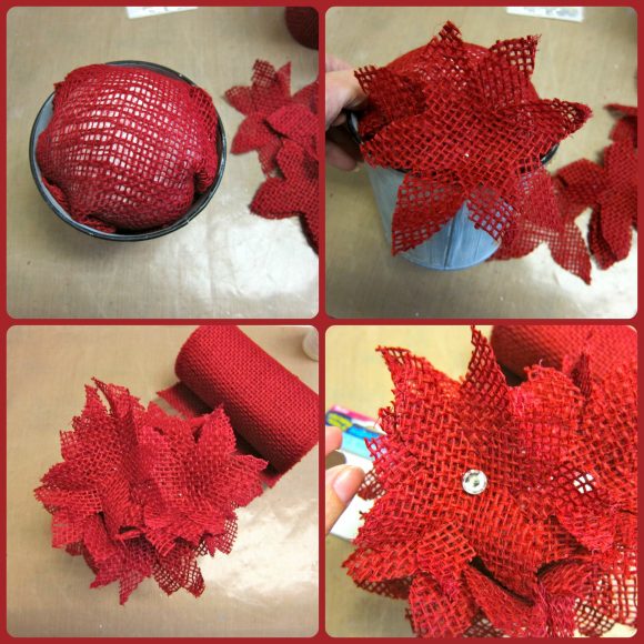 part 2 burlap flowers