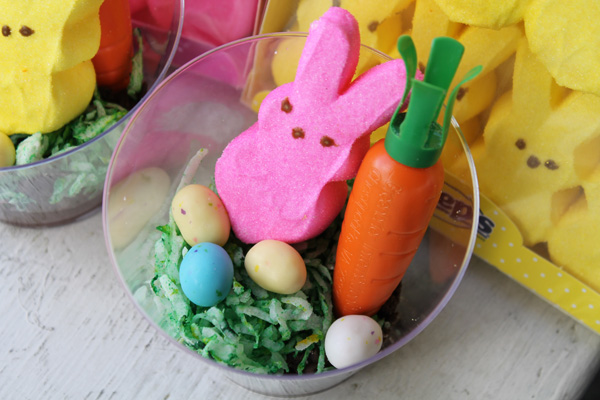 peeps terrarium dessert