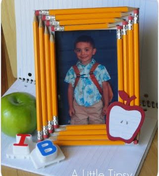 Make a Pencil Picture Frame