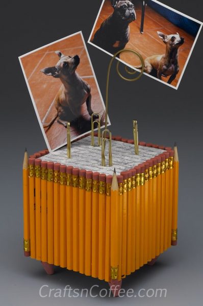 Pencil Photo Cube