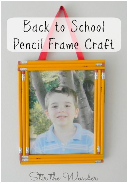 Pencil Picture Frame