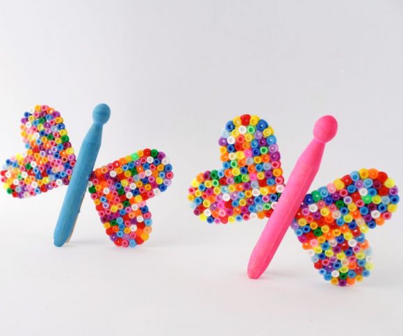 Perler Bead Butterflies