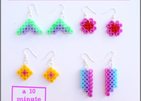 wearable melty bead craft