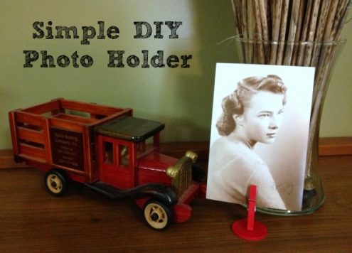 Simple Photo Holder Clips