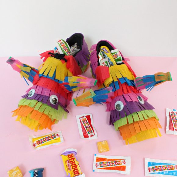Pinata Costume Shoes DIY