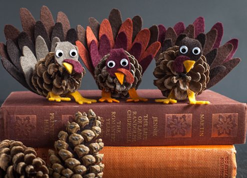 Pine Cone Turkeys