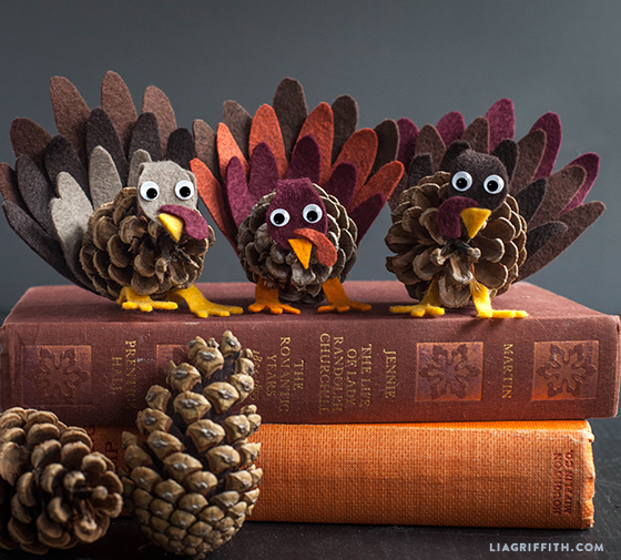 Pine Cone Turkeys