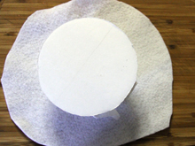 instructions for a no-sew popcorn costume on dollar store crafts