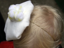 instructions for a no-sew popcorn costume on dollar store crafts