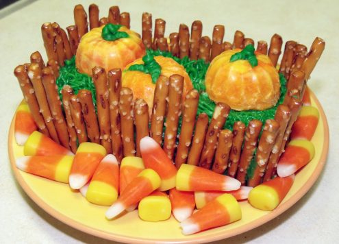 Pumpkin Patch Cake