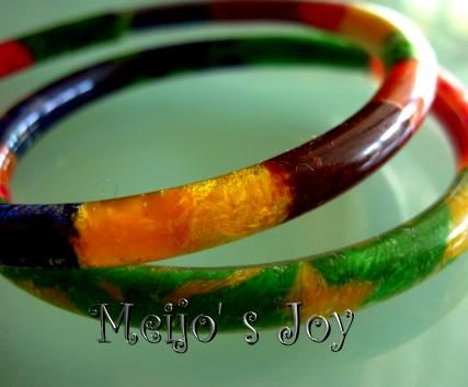 pvc tube bracelet