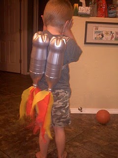 recycled plastic bottle jetpack