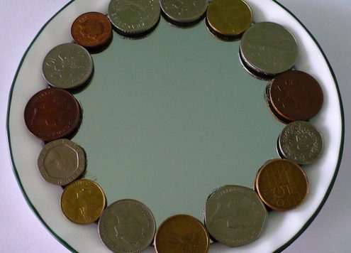 Rhonda's European Coin Mirror