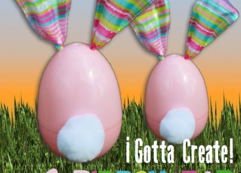 Ribbon Ear Easter Egg Bunnies