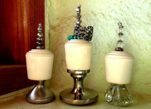 Make Upcycled Drawer Knob Ring Holders