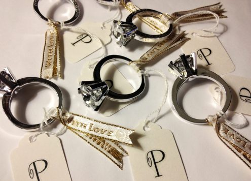 Tutorial: Engagement Ring Bridal Shower Favors