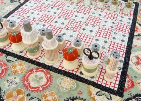 sewing chess set
