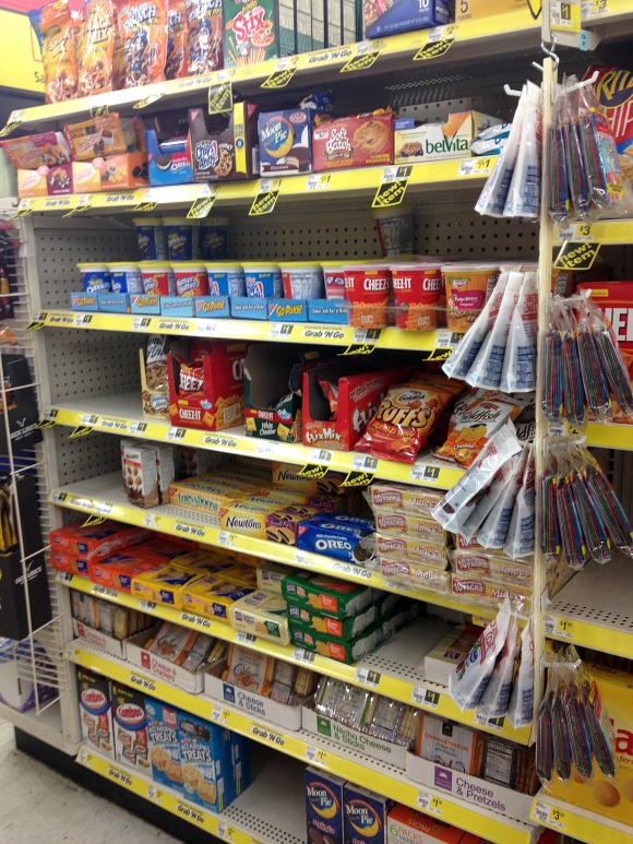 snack foods at Dollar General