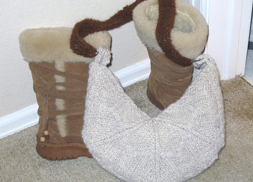 Broken Snowflake Bag