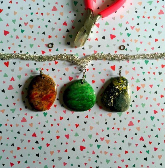 Statement Stone Necklace Tutorial