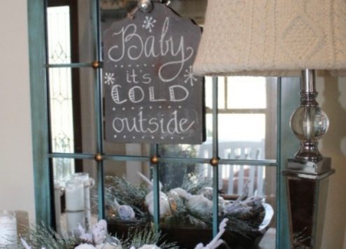 Make a No-Sew Sweater Lamp Shade