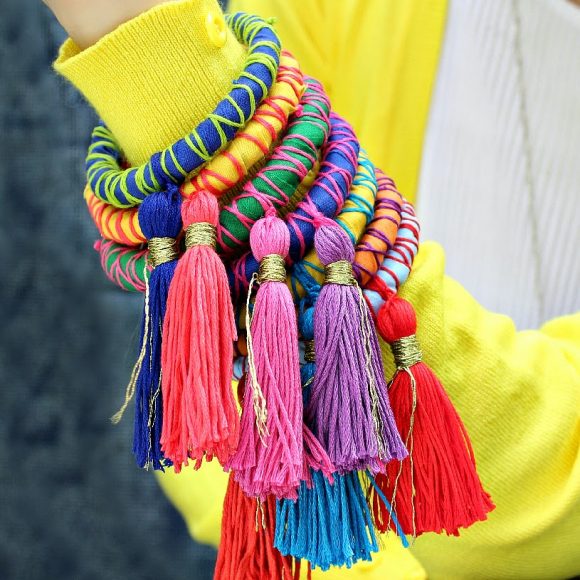 tassel bangles