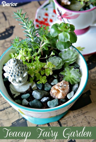 Teacup Fairy Garden
