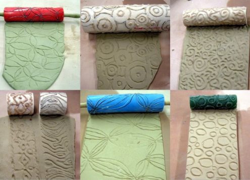 Make a Textured Clay Roller