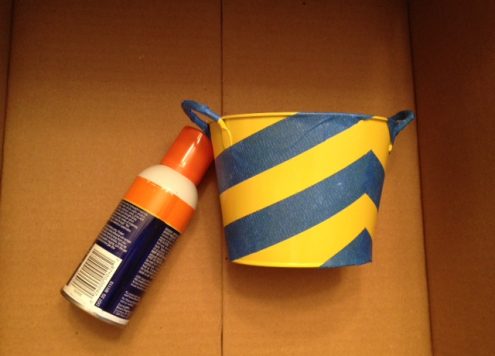 Spray glue for gold leafing