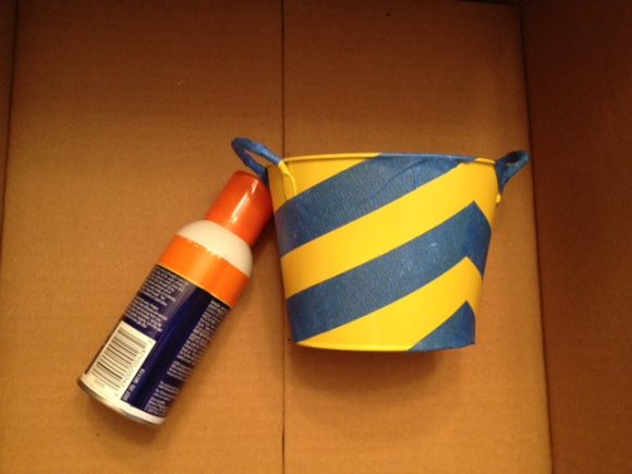 Spray glue for gold leafing