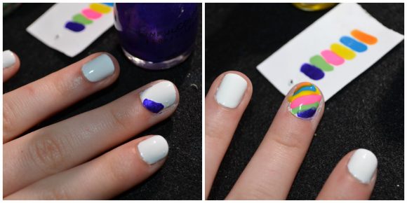 Tie Dye Nails Tutorial