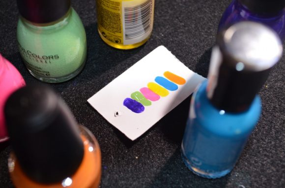 Tie Dye Nails Tutorial