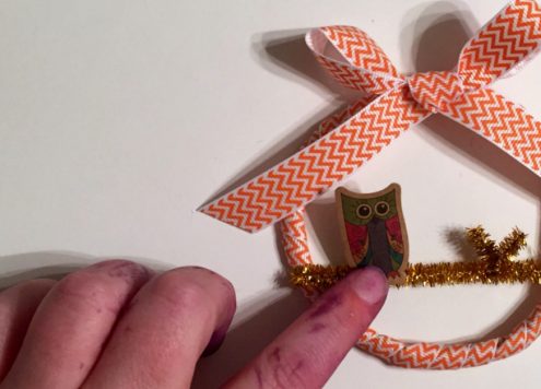 Make Tiny Owl Wreaths